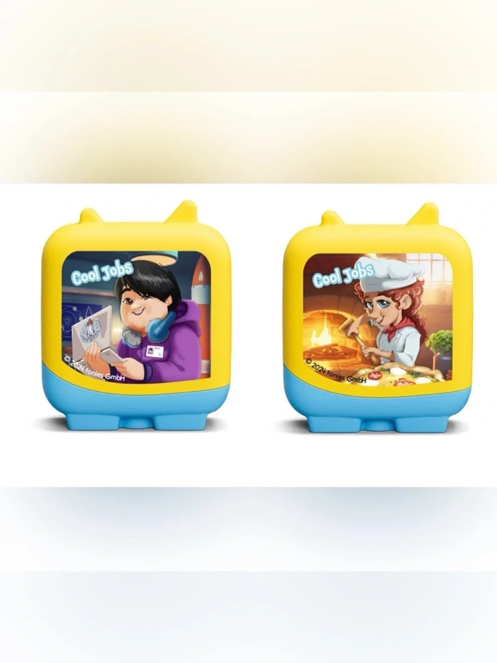 Tonies Clever Cool Jobs Audio Pack‎ learning & discovery set contains 2 tonies